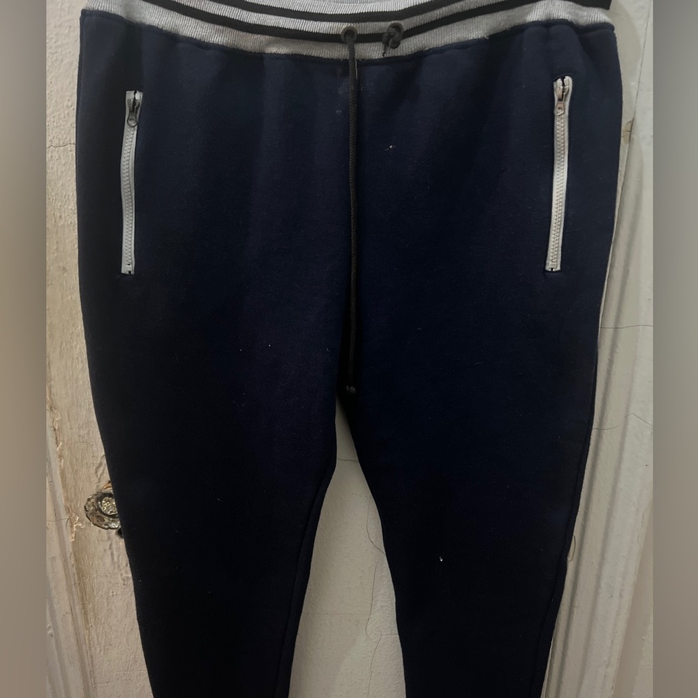 Pacific polo club mens size L dark blue color